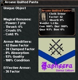 Picture for Arcane Quilted Pants